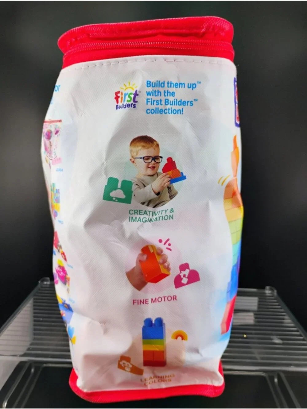 Fisher-Price Mega Bloks Big Building Bag 80 Pieces Toddler Ages 1+ Durable